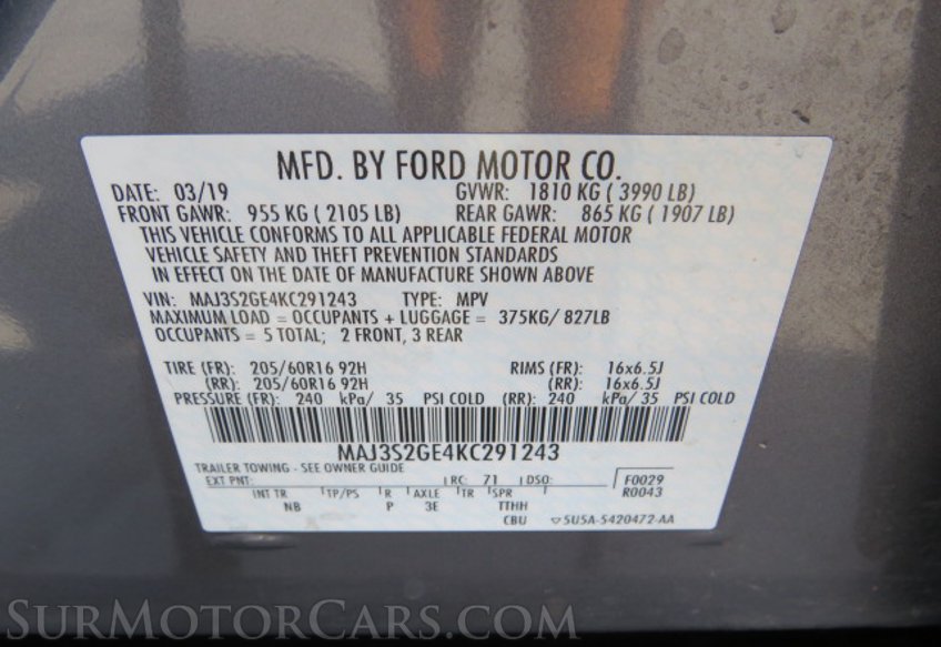 2019 Ford EcoSport - Image 49