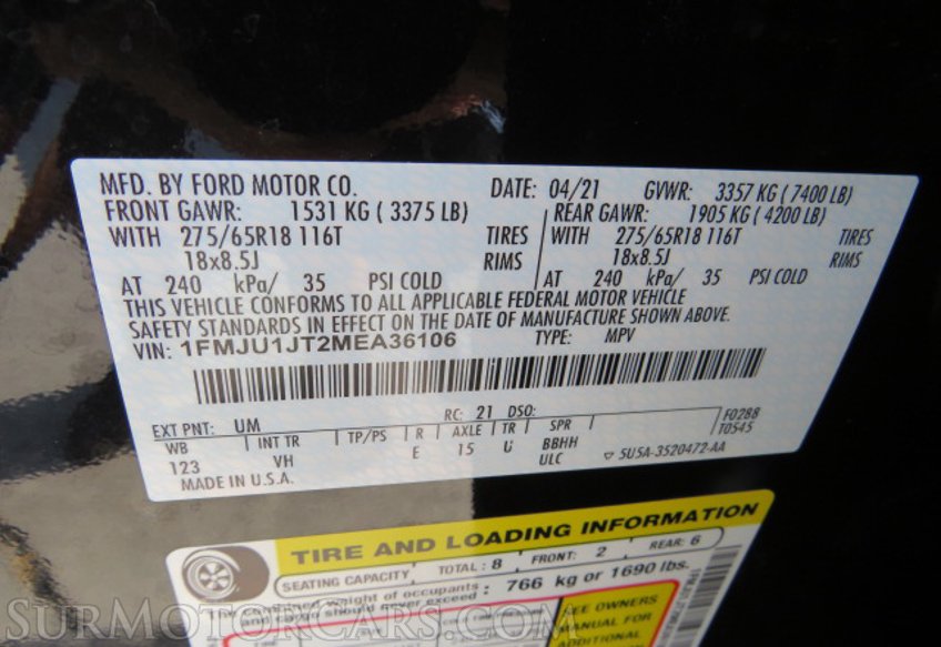 2021 Ford Expedition - Image 53