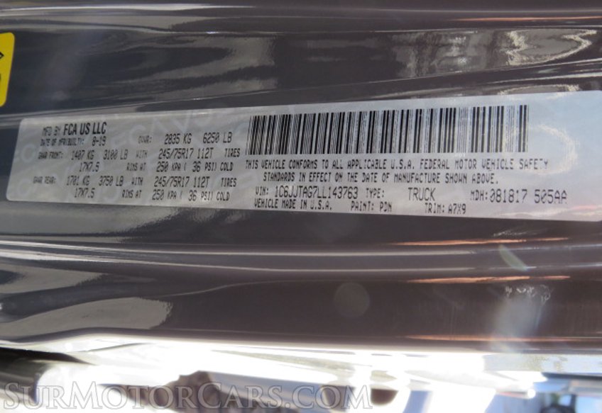 2020 Jeep Gladiator - Image 46