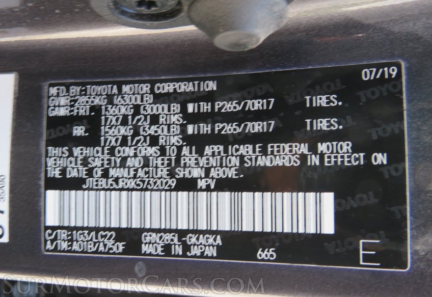 2019 Toyota 4Runner - Image 43