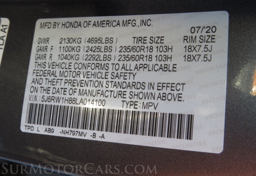 2020 Honda CR-V - Image 49