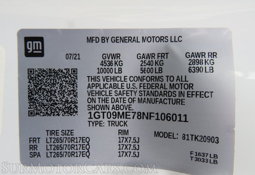 2022 GMC Sierra 2500HD - Image 62