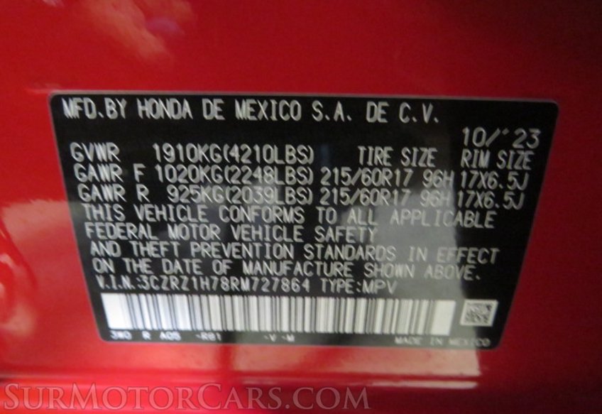 2024 Honda HR-V - Image 49