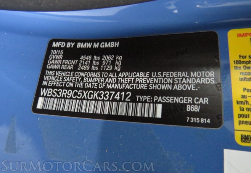 2016 BMW M4 - Image 46