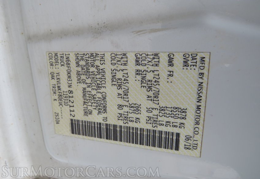 2018 Nissan NV Cargo - Image 56