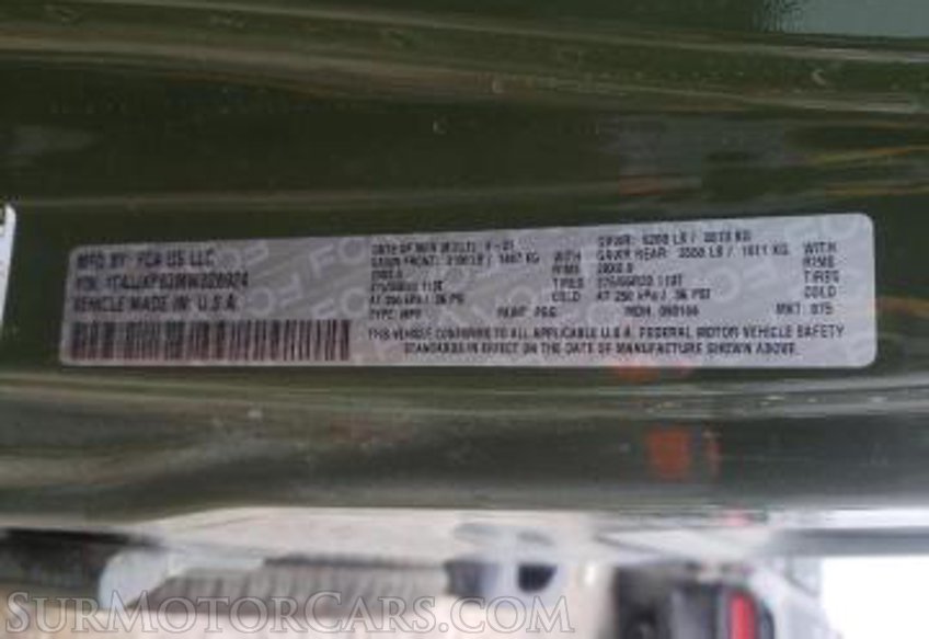 2021 Jeep Wrangler 4xe - Image 9