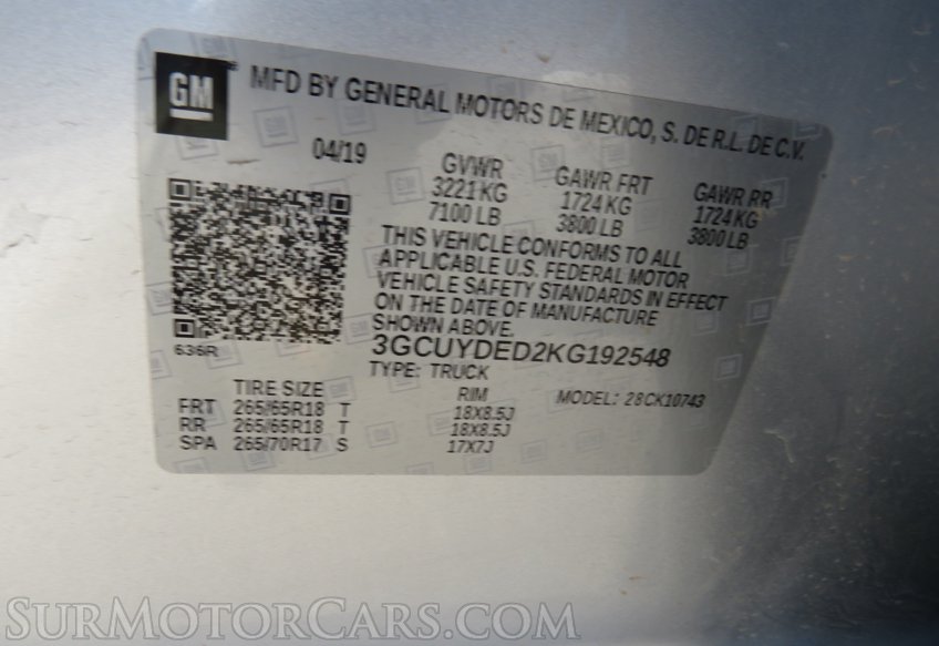 2019 Chevrolet Silverado 1500 - Image 74