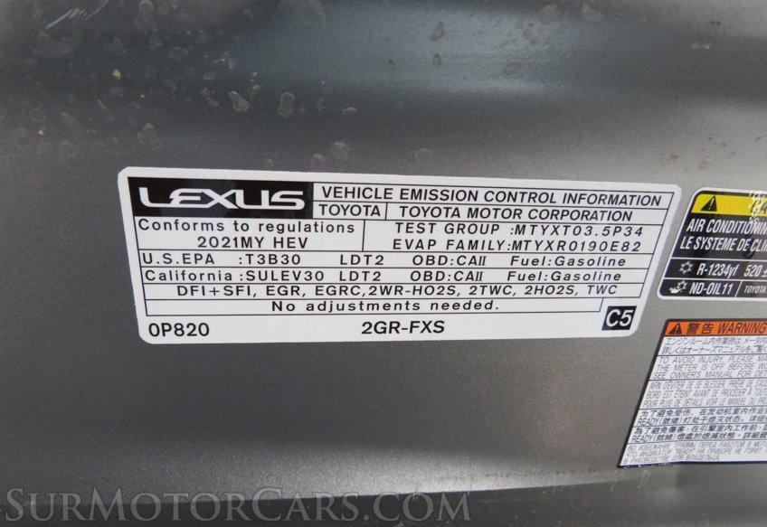 2021 Lexus RX - Image 63
