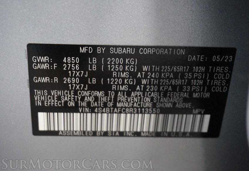 2024 Subaru Outback - Image 47