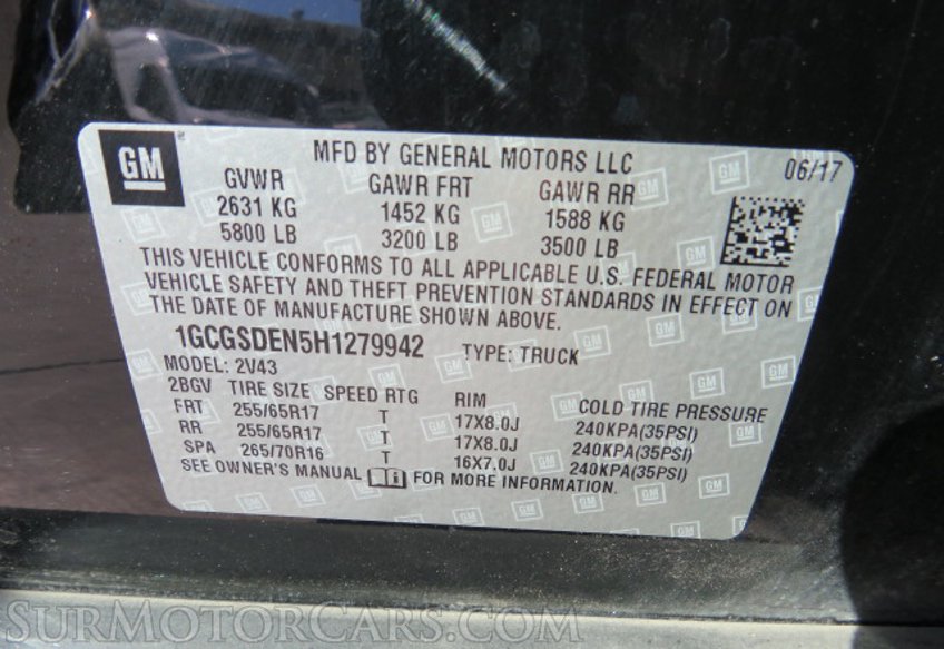 2017 Chevrolet Colorado - Image 51