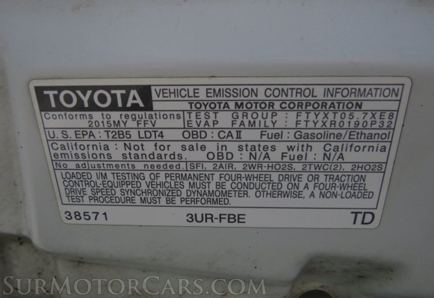 2015 Toyota Tundra 4WD Truck - Image 51