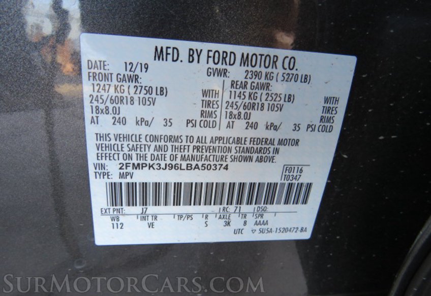 2020 Ford Edge - Image 57