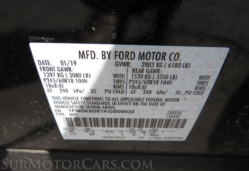 2019 Ford Explorer - Image 55