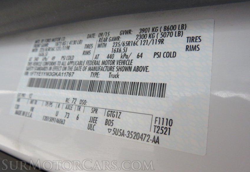 2016 Ford Transit Cargo Van - Image 41