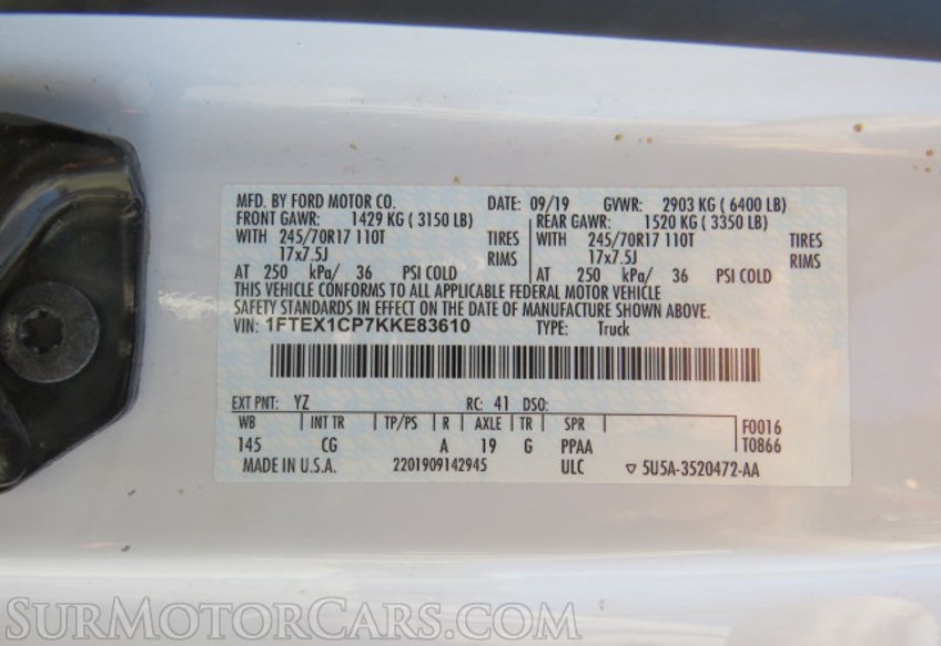 2019 Ford F-150 - Image 47