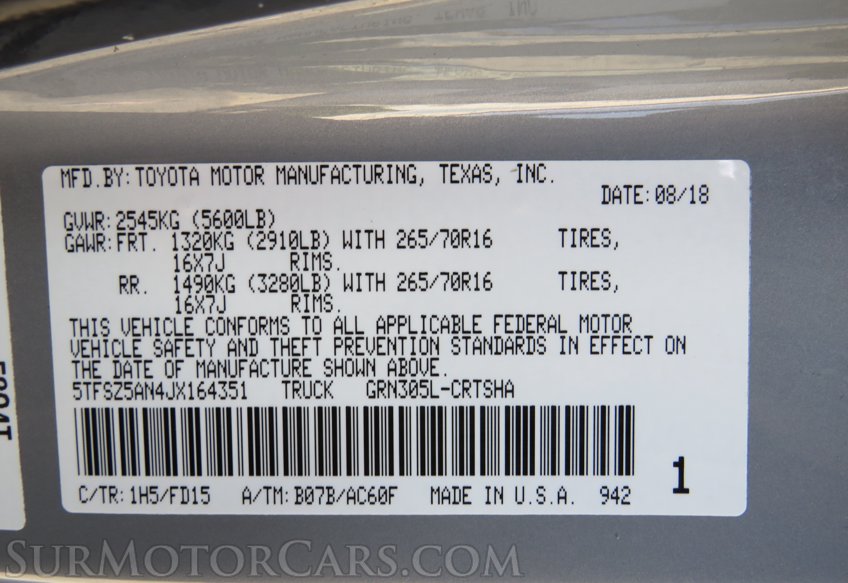 2018 Toyota Tacoma - Image 48