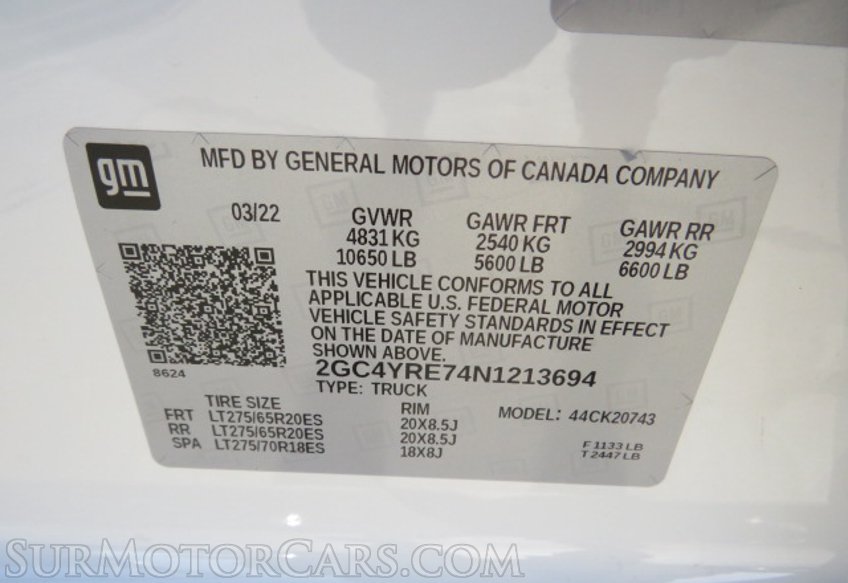 2022 Chevrolet Silverado 2500HD - Image 60