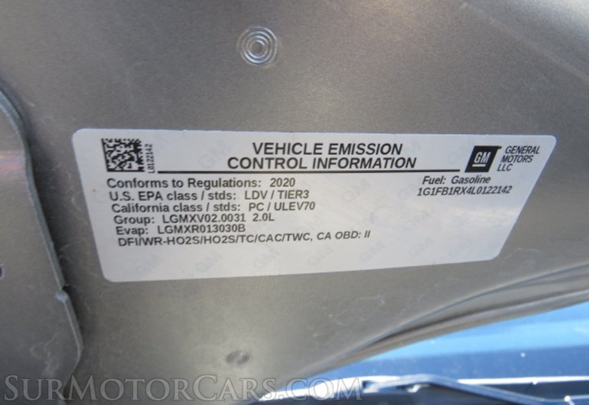 2020 Chevrolet Camaro - Image 44