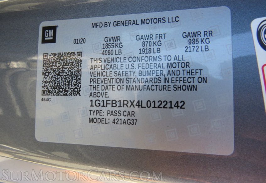 2020 Chevrolet Camaro - Image 45