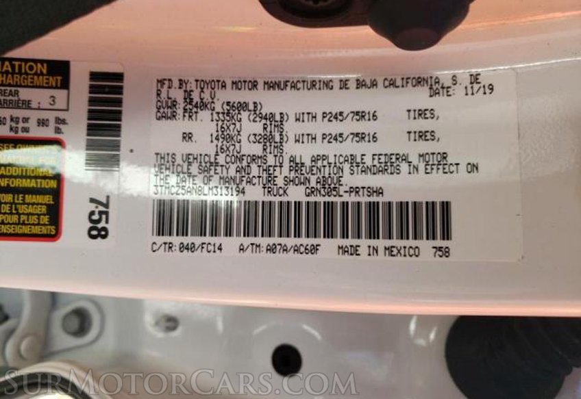 2020 Toyota Tacoma 4WD - Image 9