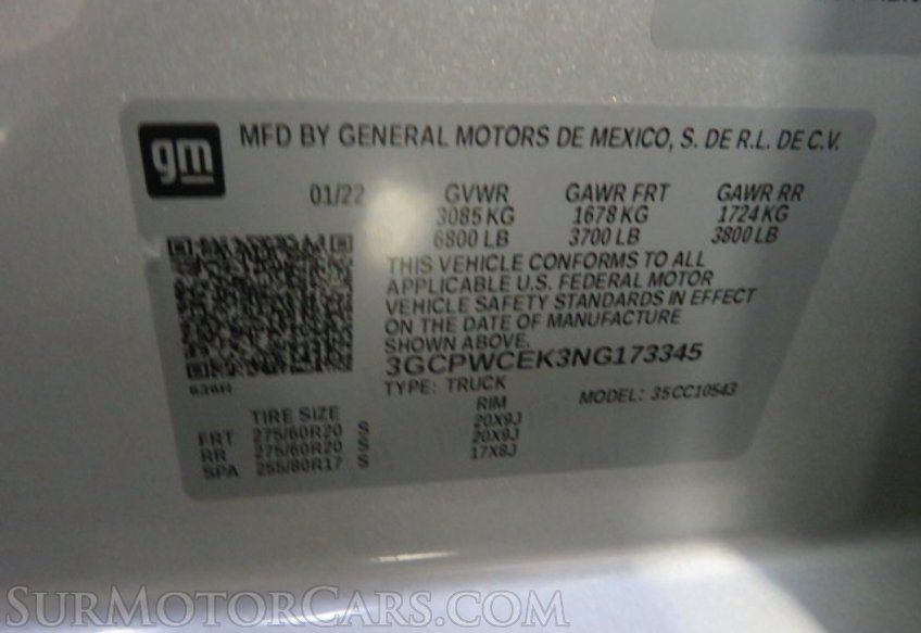 2022 Chevrolet Silverado 1500 Limited - Image 53