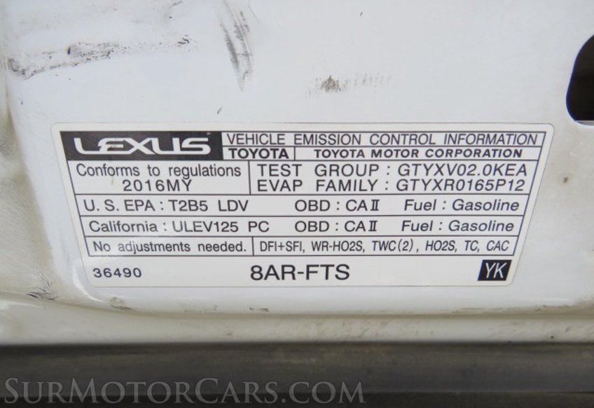 2016 Lexus IS 200t - Image 53