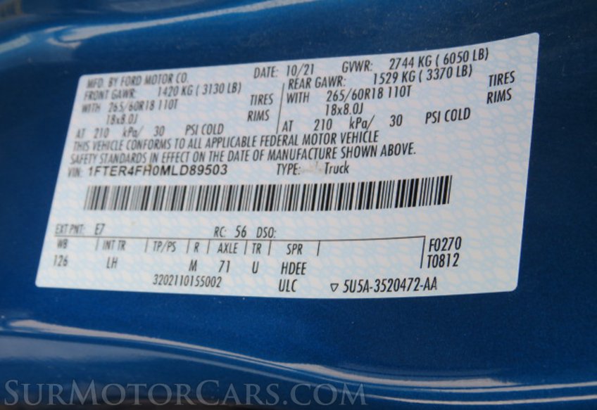 2021 Ford Ranger - Image 52