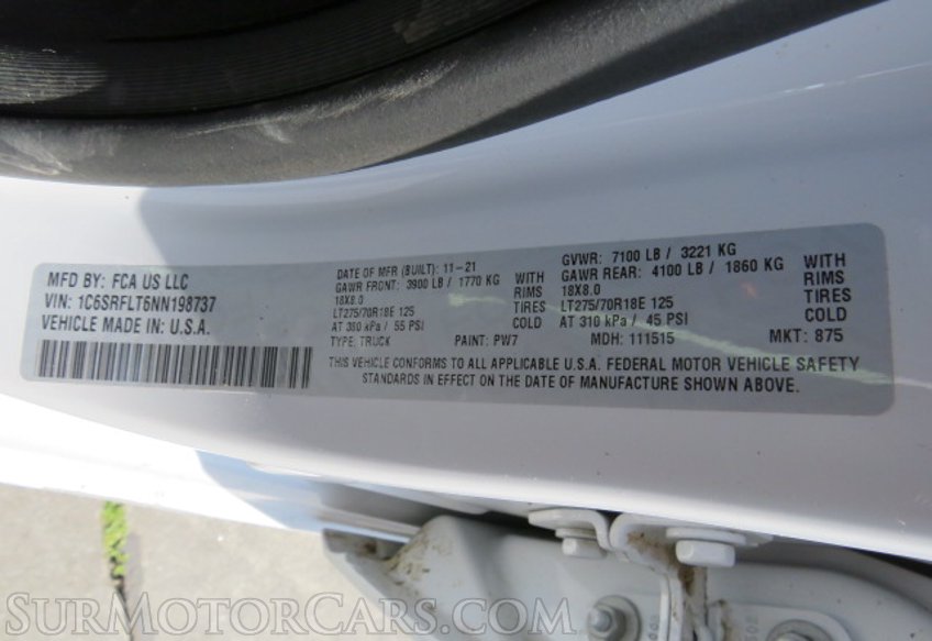 2022 Ram 1500 - Image 59