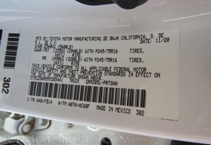 2021 Toyota Tacoma 4WD - Image 47