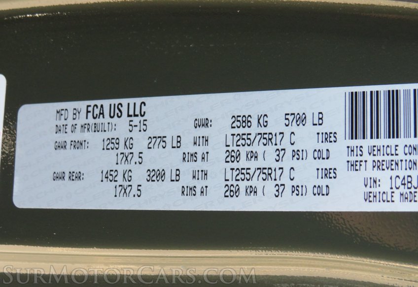 2015 Jeep Wrangler Unlimited - Image 60