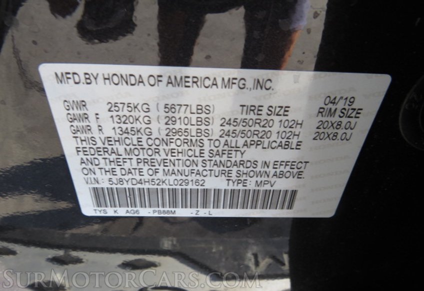 2019 Acura MDX - Image 57