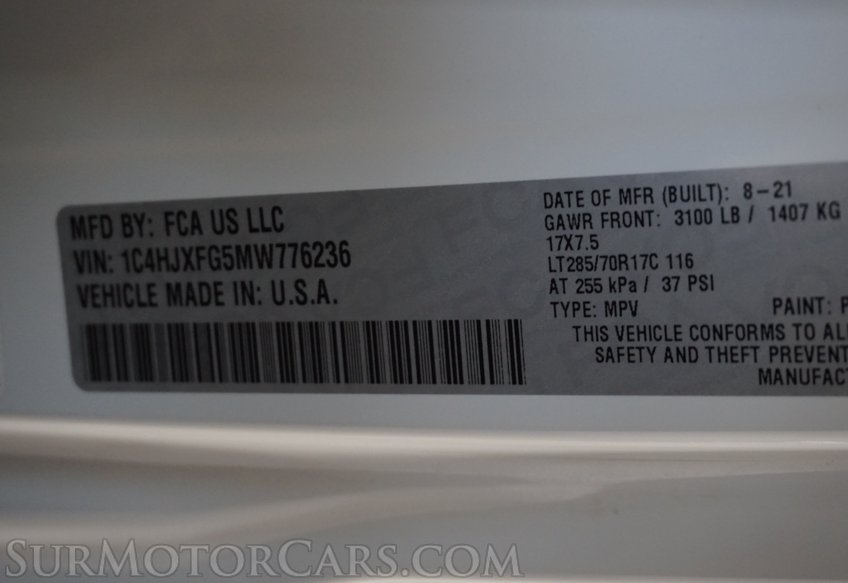 2021 Jeep Wrangler Unlimited - Image 68