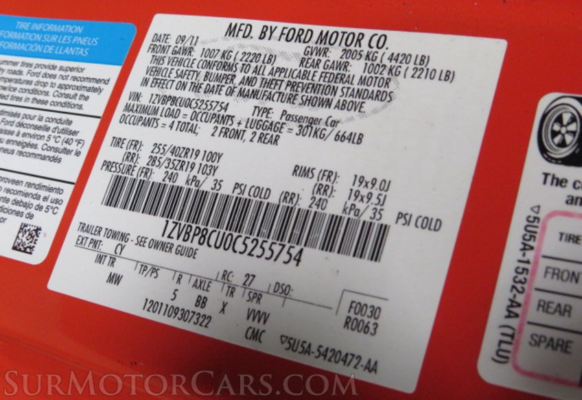 2012 Ford Mustang - Image 13