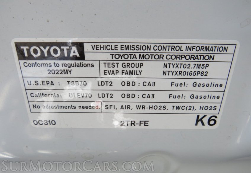 2022 Toyota Tacoma - Image 44