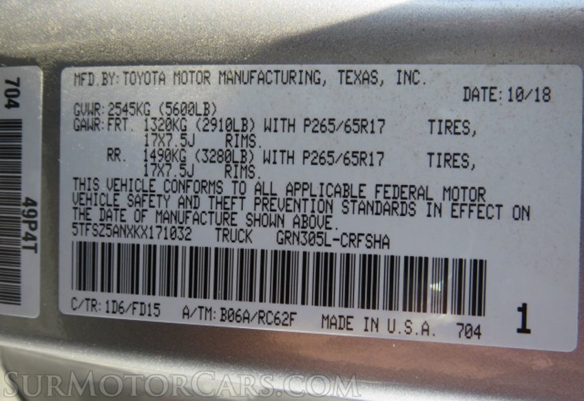 2019 Toyota Tacoma 4WD - Image 46