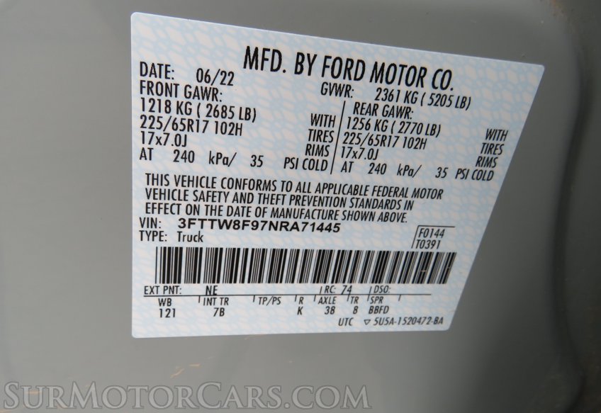 2022 Ford Maverick - Image 56