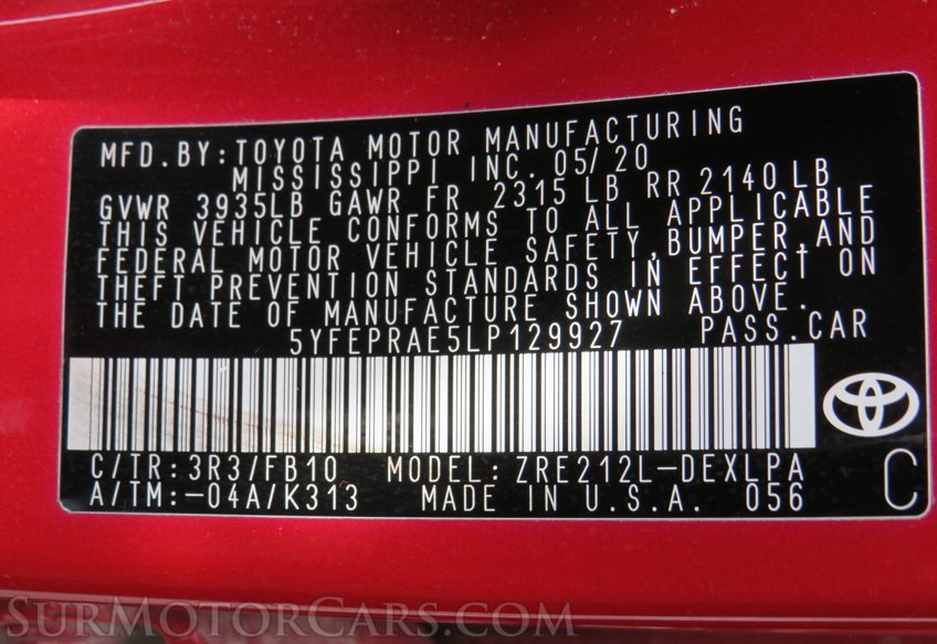 2020 Toyota Corolla - Image 48