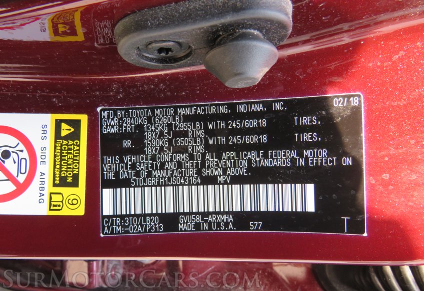 2018 Toyota Highlander - Image 52