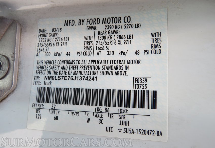 2018 Ford Transit Connect Van - Image 50