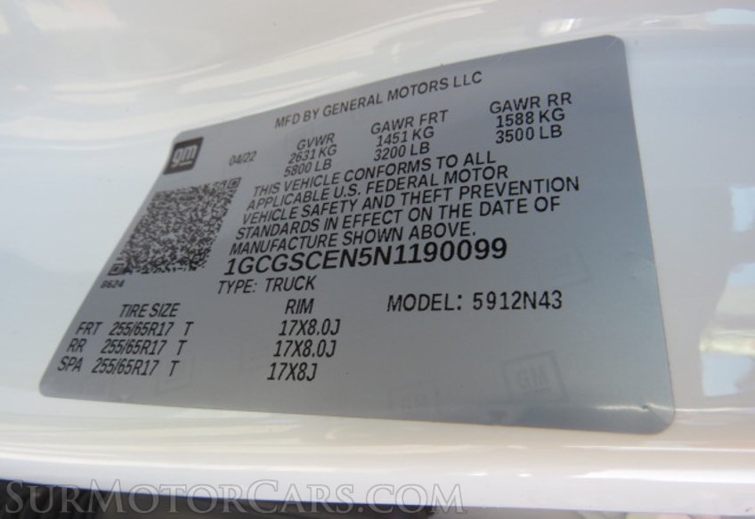 2022 Chevrolet Colorado - Image 56