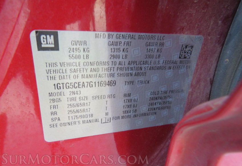 2016 GMC Canyon - Image 48