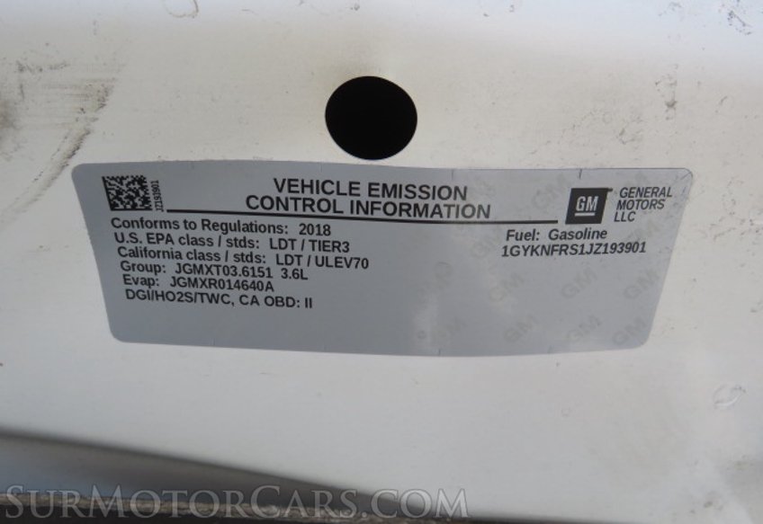 2018 Cadillac XT5 - Image 57