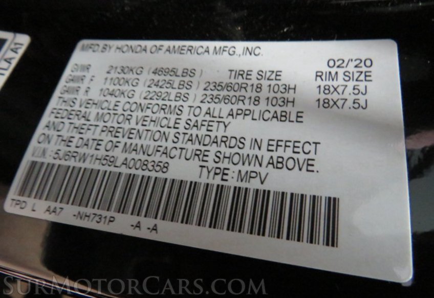 2020 Honda CR-V - Image 51