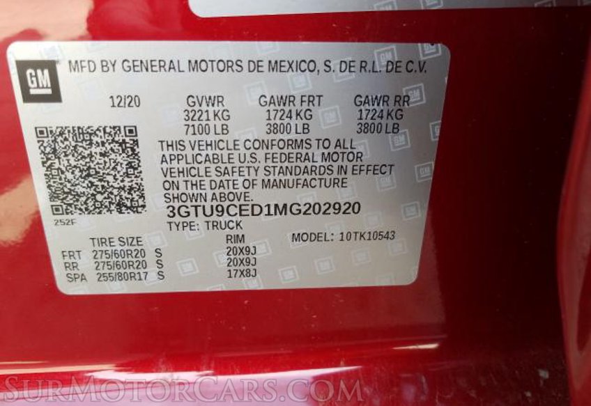 2021 GMC Sierra 1500 - Image 8