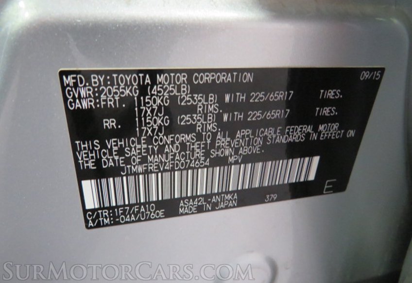 2015 Toyota RAV4 - Image 57