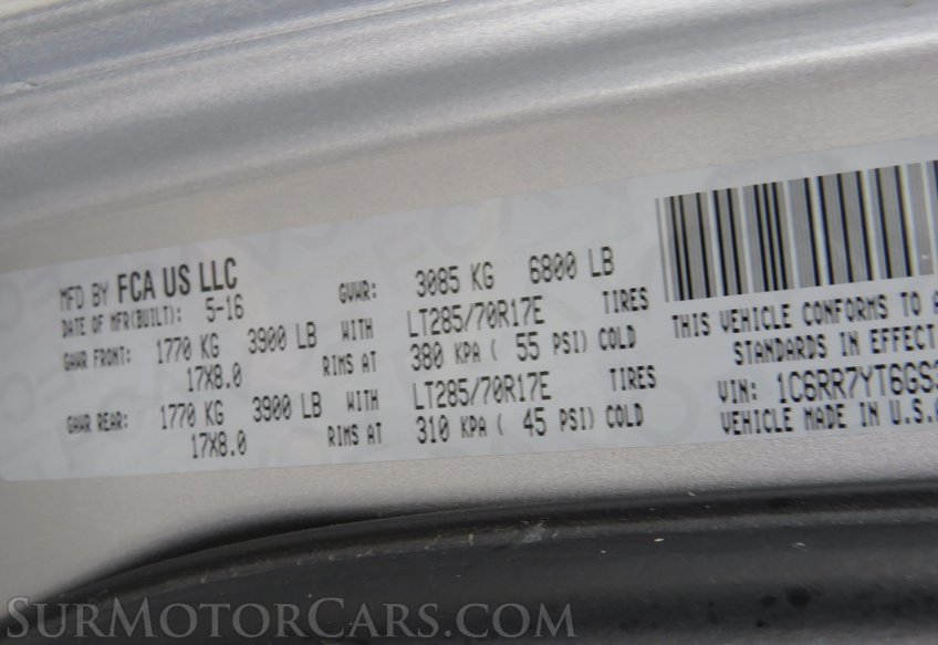 2016 Ram 1500 - Image 62