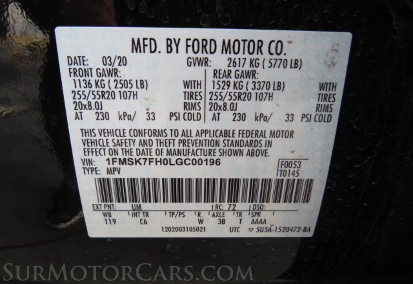 2020 Ford Explorer - Image 64