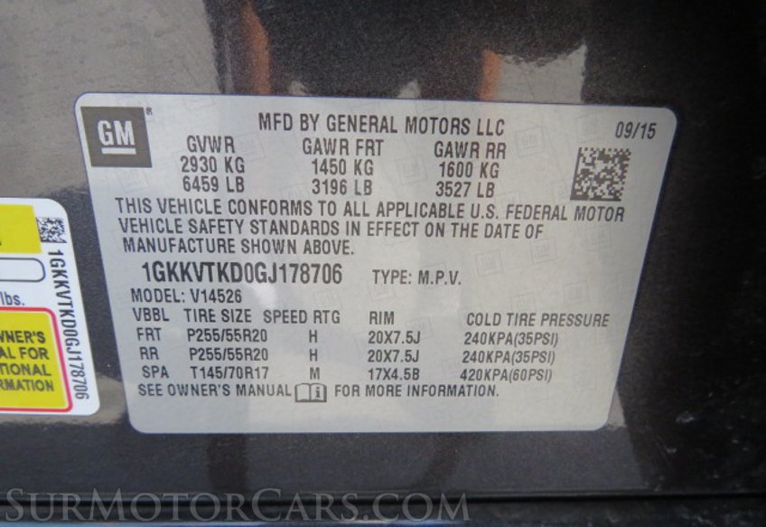 2016 GMC Acadia - Image 61