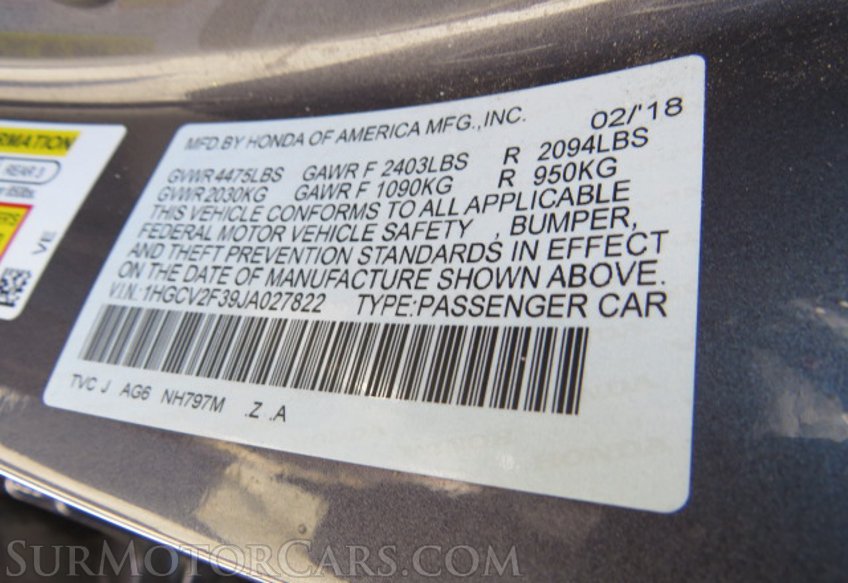 2018 Honda Accord Sedan - Image 48