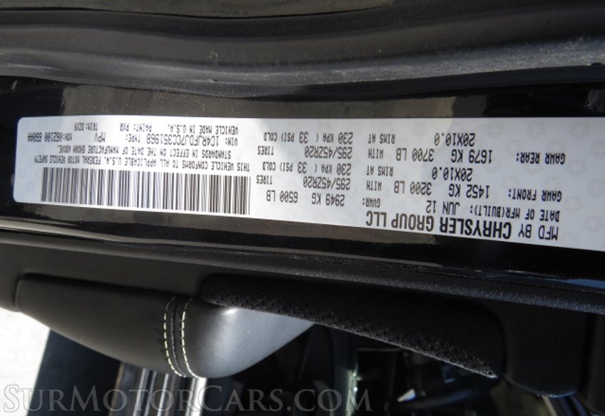 2012 Jeep Grand Cherokee SRT-8 - Image 57